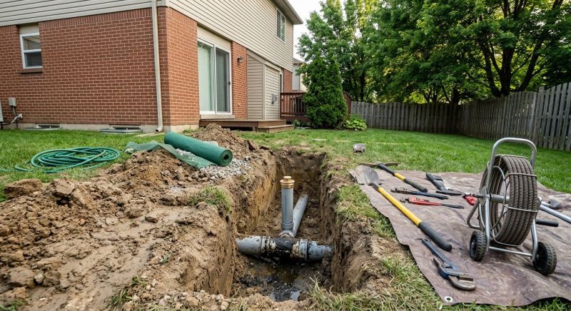 Clogged Sewer Repair in Kansas City, MO